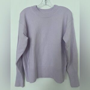 Banana Republic Lilac Crew Neck Sweater